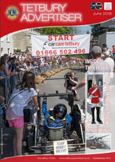 cover of the June issue of the Tetbury Advertiser