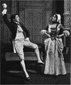 photo of scene from play