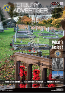 cover of the November issue of Tetbury Advertiser